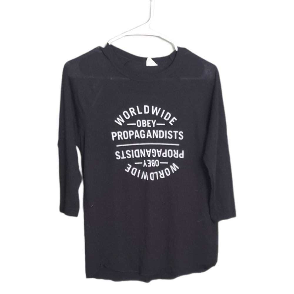 Obey Black Vintage Tee
